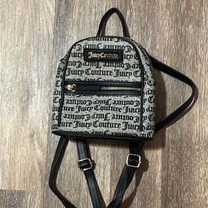 COPY - Juicy Couture small backpack grey and black